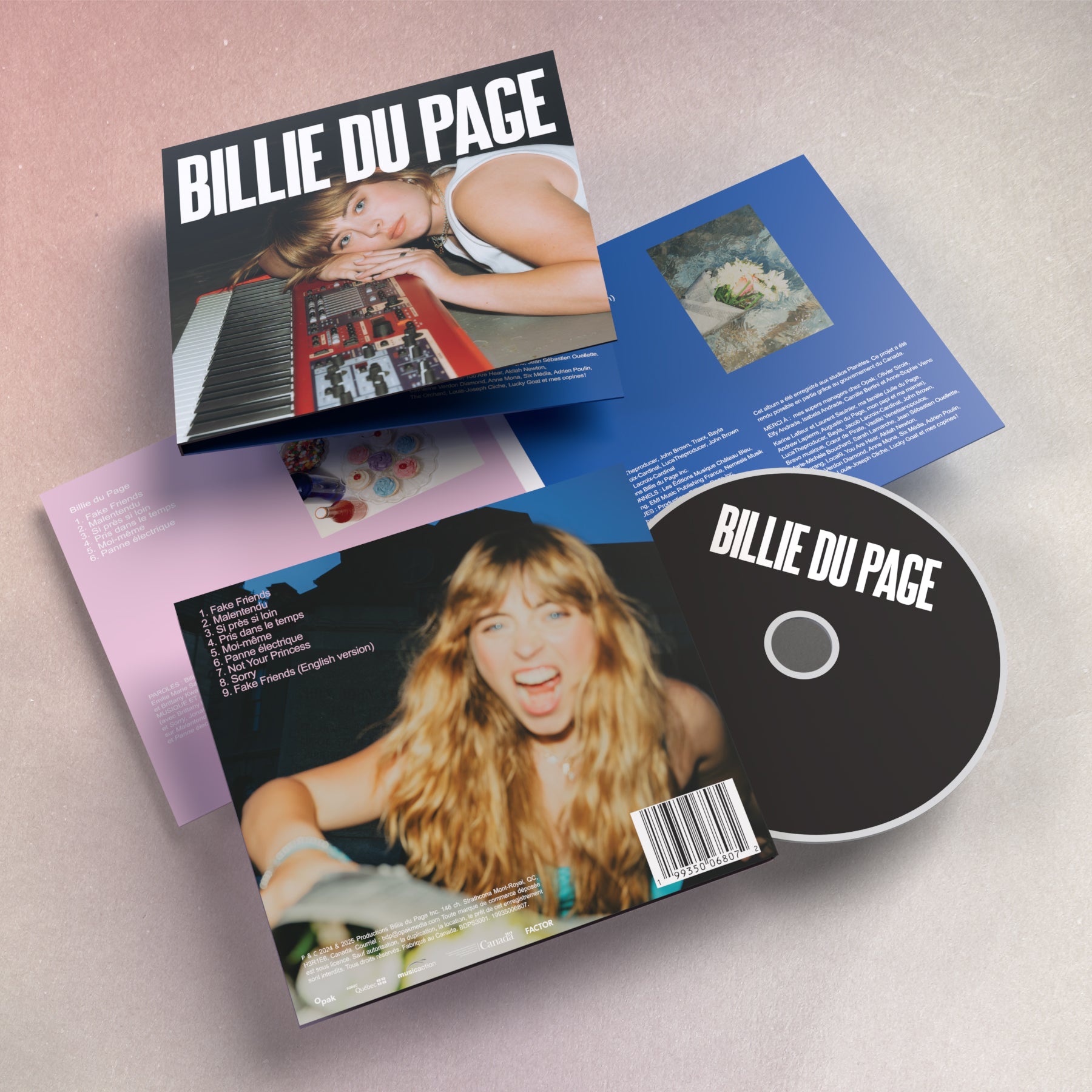 Billie du Page CD